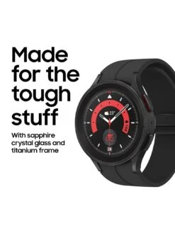 Samsung Galaxy Watch 5 Pro 45mm (GPS) - Grey Titanium -Sport Sphere VMRM9 SQ5 0000000005 GREY SLd1