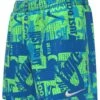 Nike Collage Lap 4" Volley Short - Green