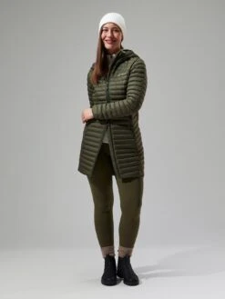 Berghaus Nula Micro Long Jacket - Green -Sport Sphere VNGV6 SQ3 0000000047 GREEN MDo