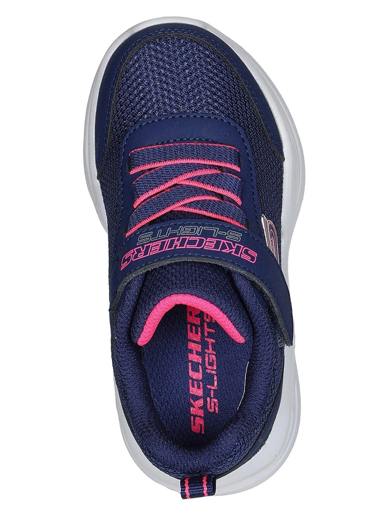 Skechers Toddler Sola Glow Lighted Trainer 4 Skechers Toddler Sola Glow Lighted Trainer - Image 4