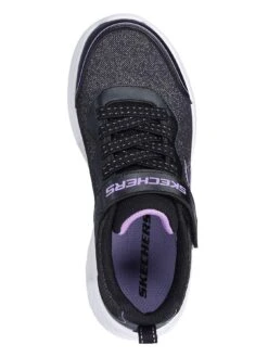 Skechers Bounder Girly Groove Sparkle Mesh Trainer -Sport Sphere VNOOA SQ4 0000000004 BLACK SLt