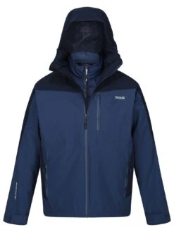 Regatta Wentwood 3 In 1 Waterproof Insulated Jacket - Blue/Navy -Sport Sphere VNQ22 SQ4 0000000048 NAVY MDd
