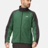 Regatta Hedman II Full Zip Fleece - Green/Grey