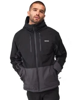 Regatta Highton Stretch Padded Jacket (freddie Flintoff) - Black -Sport Sphere VNQ68 SQ3 0000000004 BLACK MDo