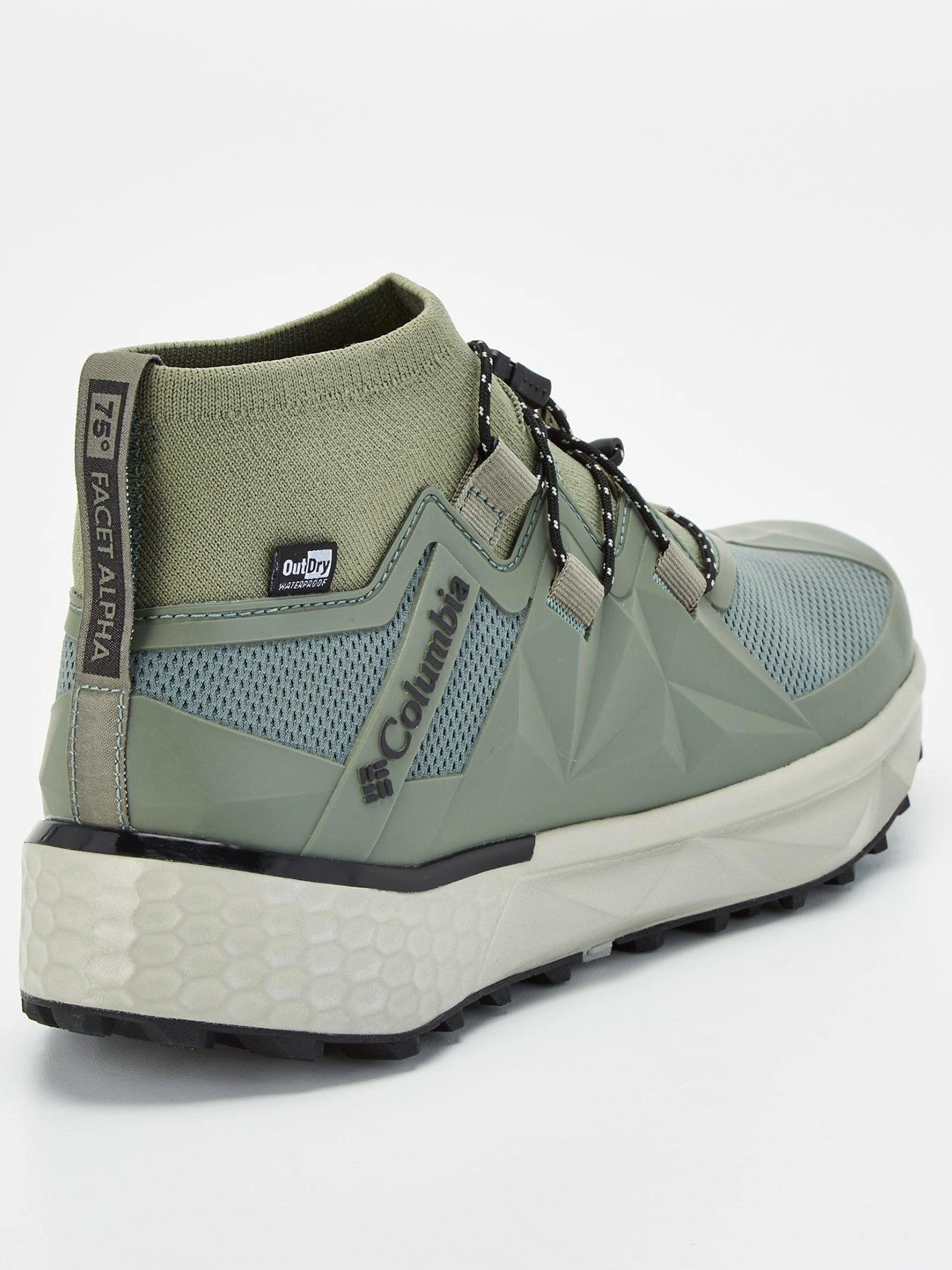 Columbia Facet 75 Alpha Outdry™ Walking Boots - Green 3 Columbia Facet 75 Alpha Outdry™ Walking Boots - Green - Image 3