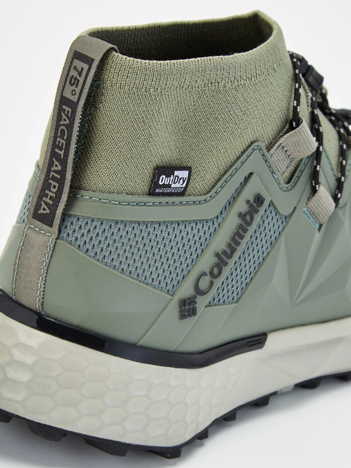 Columbia Facet 75 Alpha Outdry™ Walking Boots - Green 6 Columbia Facet 75 Alpha Outdry™ Walking Boots - Green - Image 6