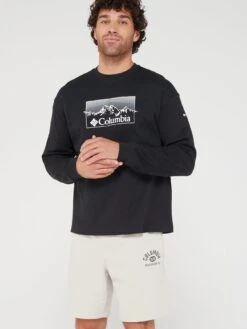 Columbia Duxbery Relaxed Long Sleeve Tee - Black