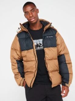 Columbia Men's Pike Lake II Hooded Jacket - Brown