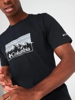 Columbia Men's Seasonal Logo Tee - Black -Sport Sphere VNRG8 SQ4 0000000004 BLACK MDd