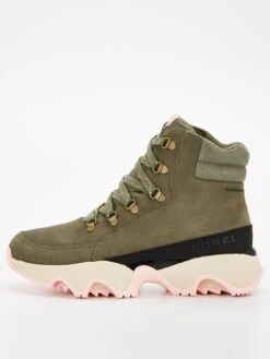 SOREL Women's Kinetic Impact Conquest Waterproof Boots - Green