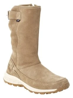 Jack Wolfskin Women's Queenstown Texapore Waterproof Boot High - Light Brown -Sport Sphere VNS5E SQ2 0000001277 LIGHT BROWN SLf