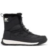 SOREL Women's Whitney Short Lace Waterproof Boots - Black