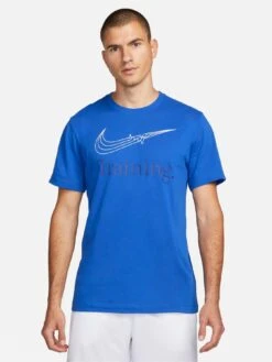 Nike Dr-Fit Training T-Shirt- Blue