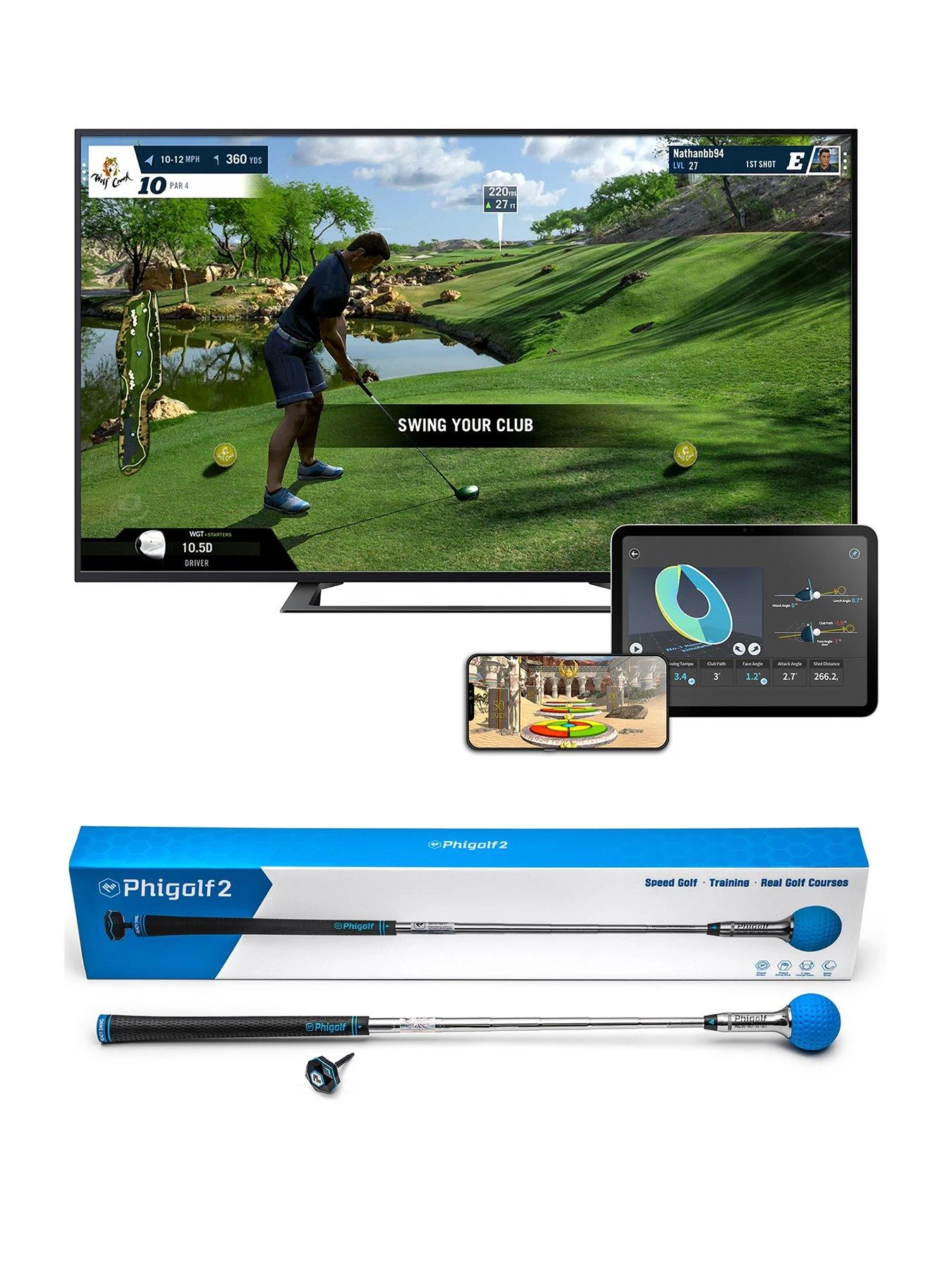 Phi Golf 2 / Home Golf Simulator 1 Phi Golf 2 / Home Golf Simulator