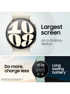 Samsung Galaxy Watch 6 4G 44mm (GPS) - Graphite -Sport Sphere VO4LU SQ6 0000000527 GRAPHITE SLd2