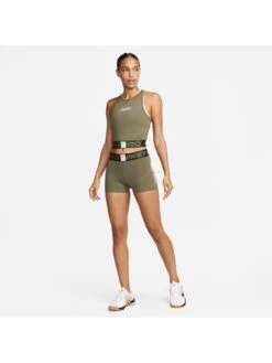 Nike Womens Nike Pro Dri Fit Tank - Khaki -Sport Sphere VONUS SQ3 0000000058 KHAKI MDo