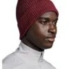 Buff & Bike Merino Active Beanie - Dark Red