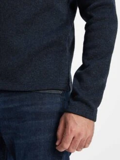 TOG24 Men's Pearson1/4 Zip Knitlook Fleece - Purple -Sport Sphere VOQLJ SQ4 0000000039 PURPLE MDd