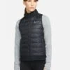 Nike Womens Running Synthetic-fill Gilet - Black