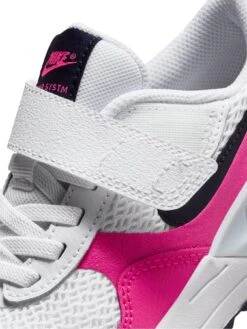Nike Younger Girls Air Max Systm Trainers - White/Pink -Sport Sphere VP591 SQ6 0000000524 WHITE PINK SLd