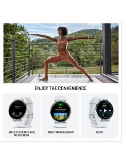 Garmin Venu 3S, GPS, Wi-Fi -Sport Sphere VP9RR SQ6 0000000168 IVORY SLd2