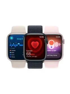Apple Watch Series 9 (GPS + Cellular), 45mm Midnight Aluminium Case With Midnight Sport Band - S/M -Sport Sphere VPWDM SQ5 0000000976 MIDNIGHT SLd1