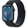 Apple Watch Series 9 (GPS), 41mm Midnight Aluminium Case With Midnight Sport Loop