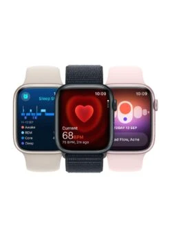 Apple Watch Series 9 (GPS + Cellular), 41mm Pink Aluminium Case With Light Pink Sport Band - S/M -Sport Sphere VPWDZ SQ5 0000000063 PINK SLd1