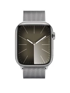 Apple Watch Series 9 (GPS + Cellular), 45mm Silver Stainless Steel Case With Silver Milanese Loop -Sport Sphere VPWEI SQ2 0000000035 SILVER SLb