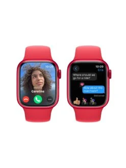 Apple Watch Series 9 (GPS), 41mm (PRODUCT)RED Aluminium Case With (PRODUCT)RED Sport Band -Sport Sphere VPWZP SQ4 0000000017 RED SLd
