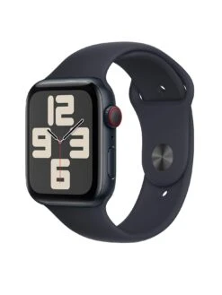 Apple Watch SE (GPS + Cellular, 2023) 44mm Midnight Aluminium Case With Midnight Sport Band