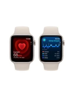 Apple Watch SE (GPS, 2023) 44mm Starlight Aluminium Case With Starlight Sport Band -Sport Sphere VPYUD SQ5 0000016239 STARLIGHT SLd1