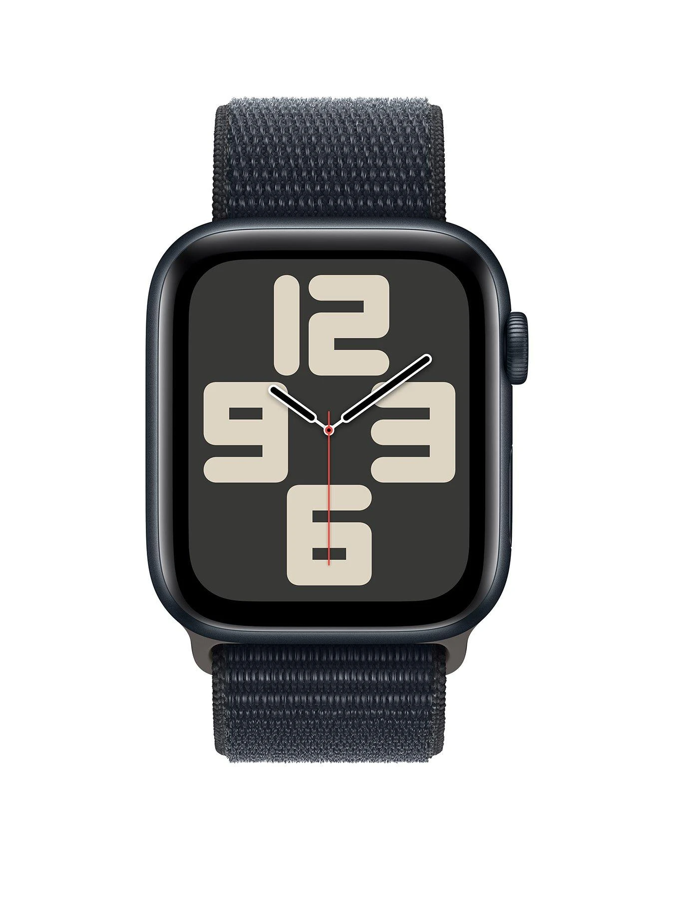 Apple Watch SE (GPS, 2023) 44mm Midnight Aluminium Case With Midnight Sport Loop 2 Apple Watch SE (GPS, 2023) 44mm Midnight Aluminium Case With Midnight Sport Loop - Image 2