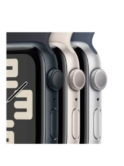 Apple Watch SE (GPS, 2023) 44mm Midnight Aluminium Case With Midnight Sport Loop 9 Apple Watch SE (GPS, 2023) 44mm Midnight Aluminium Case With Midnight Sport Loop -Sport Sphere VPYUI SQ3 0000000976 MIDNIGHT SLa