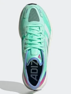 Adidas Performance Adizero Boston 11 Running Trainers - Green/White -Sport Sphere VQ6QD SQ4 0000000433 GREEN WHITE SLt