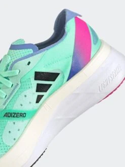 Adidas Performance Adizero Boston 11 Running Trainers - Green/White -Sport Sphere VQ6QD SQ6 0000000433 GREEN WHITE SLd