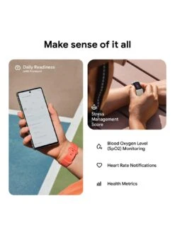 Fitbit Charge 6 - Coral Band / Champagne Gold Aluminum Case -Sport Sphere VQQBF SQ4 0000000054 CORAL SLd