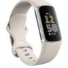 Fitbit Charge 6 - Porcelain Band / Silver Aluminum Case