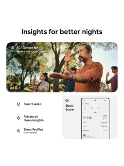 Fitbit Charge 6 - Porcelain Band / Silver Aluminum Case -Sport Sphere VQQBG SQ6 0000001475 PORCELAIN SLd2