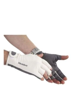 Snowbee Sun Stripping Gloves - Stone/Grey