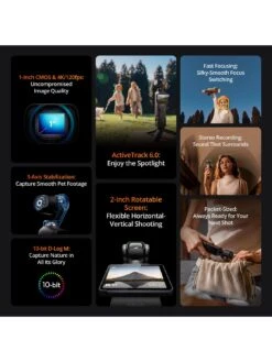 DJI DJI Osmo Pocket 3 Creator Combo -Sport Sphere VSPD3 SQ6 0000000004 BLACK SLd2